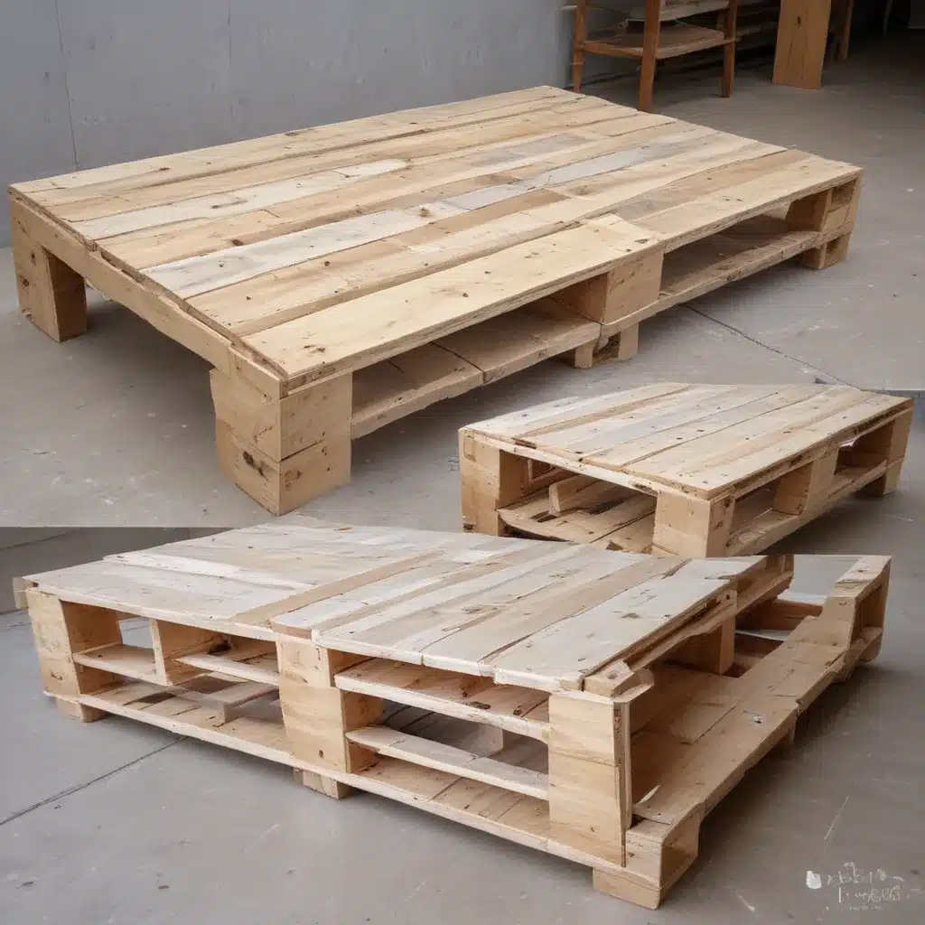 Turning Weathered Wooden Pallets into Stylish Furniture