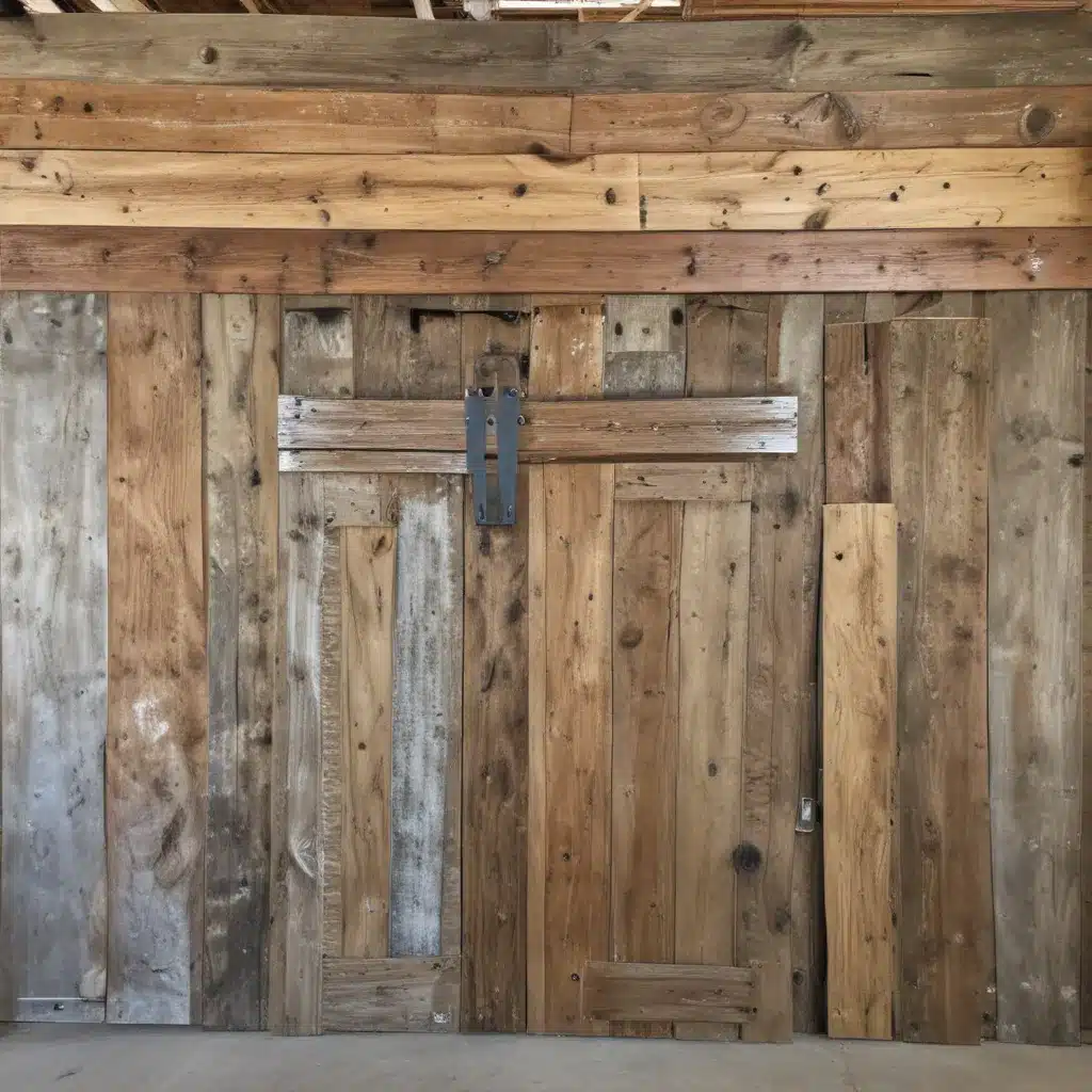 Upcycling Salvaged Barn Materials