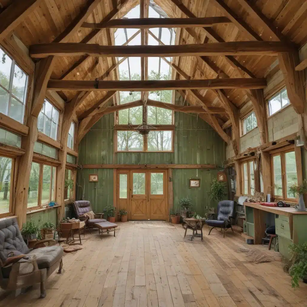 Upcycling Weathered Barns into Bespoke Green Abodes