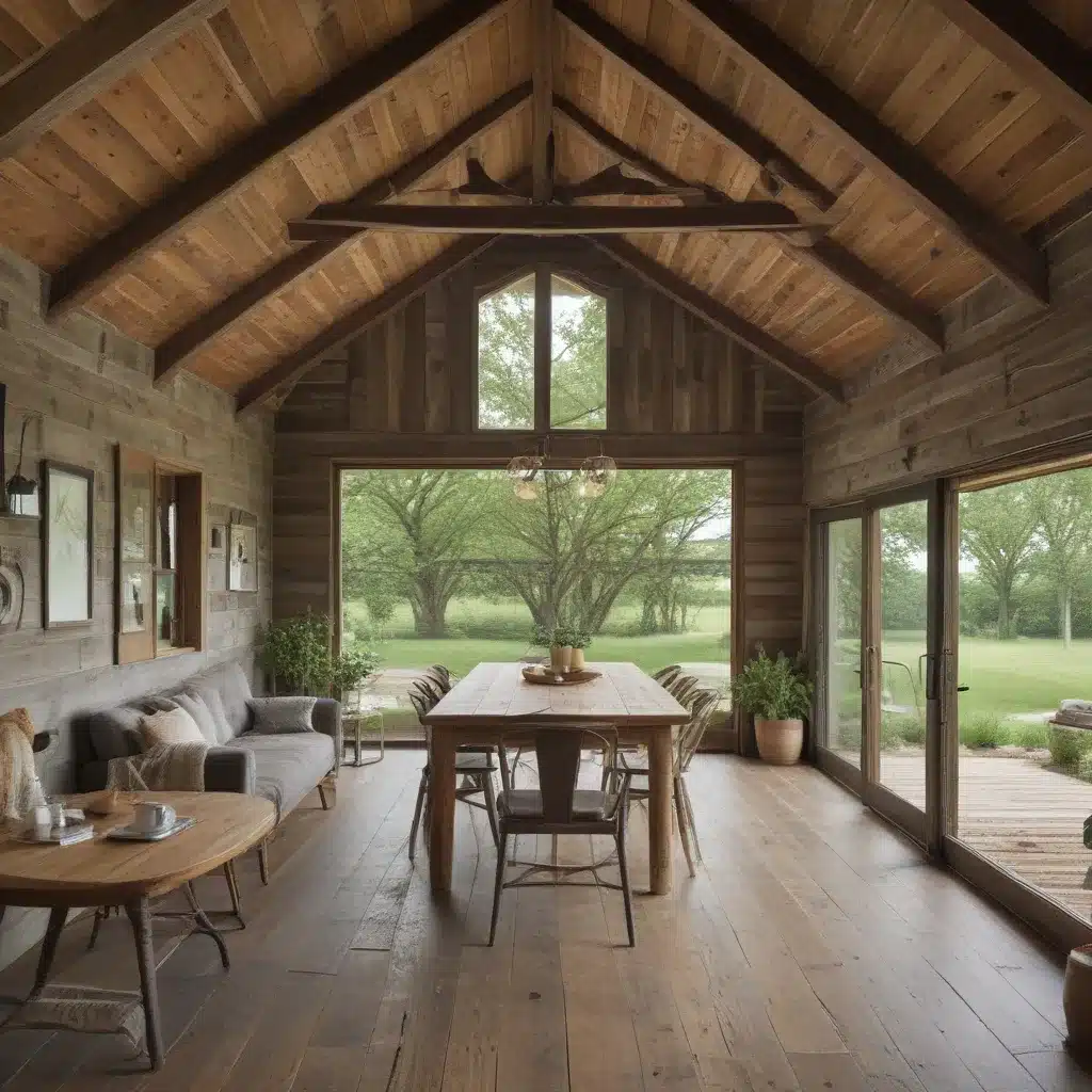 Upcycling Weathered Barns into Sleek Retreats Upcycling Weathered Barns into Sleek Retreats