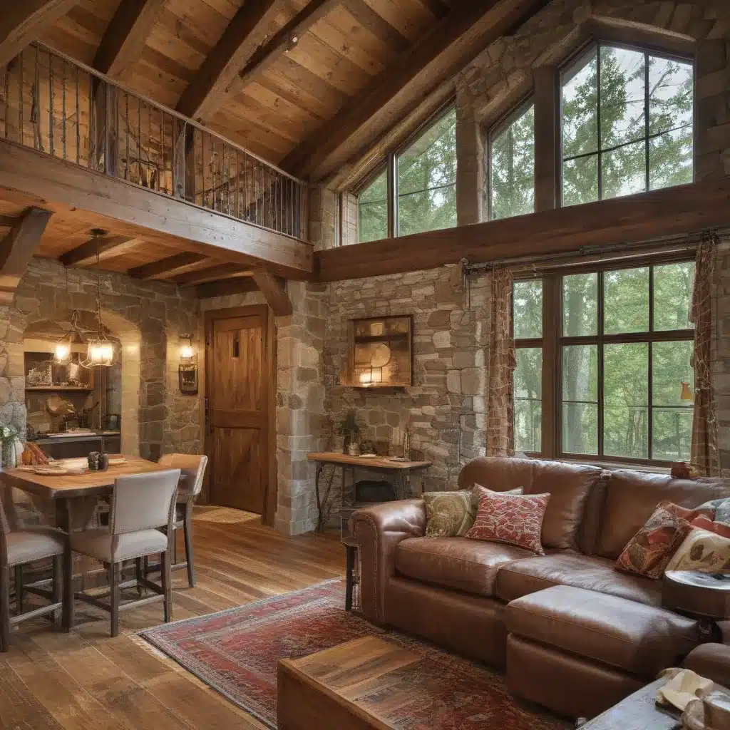 Updating Rustic Charm with Contemporary Comforts and Convenience