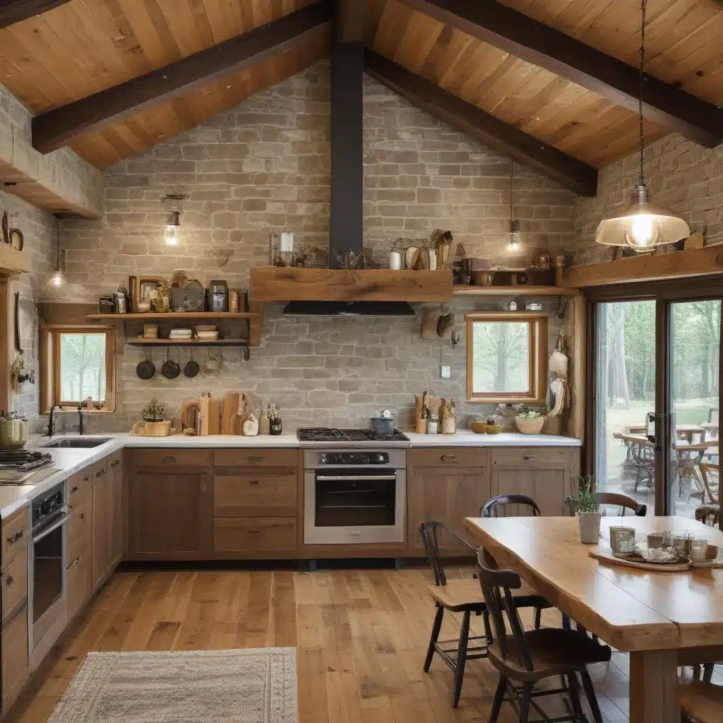 Upgrading Rustic with Contemporary Comforts