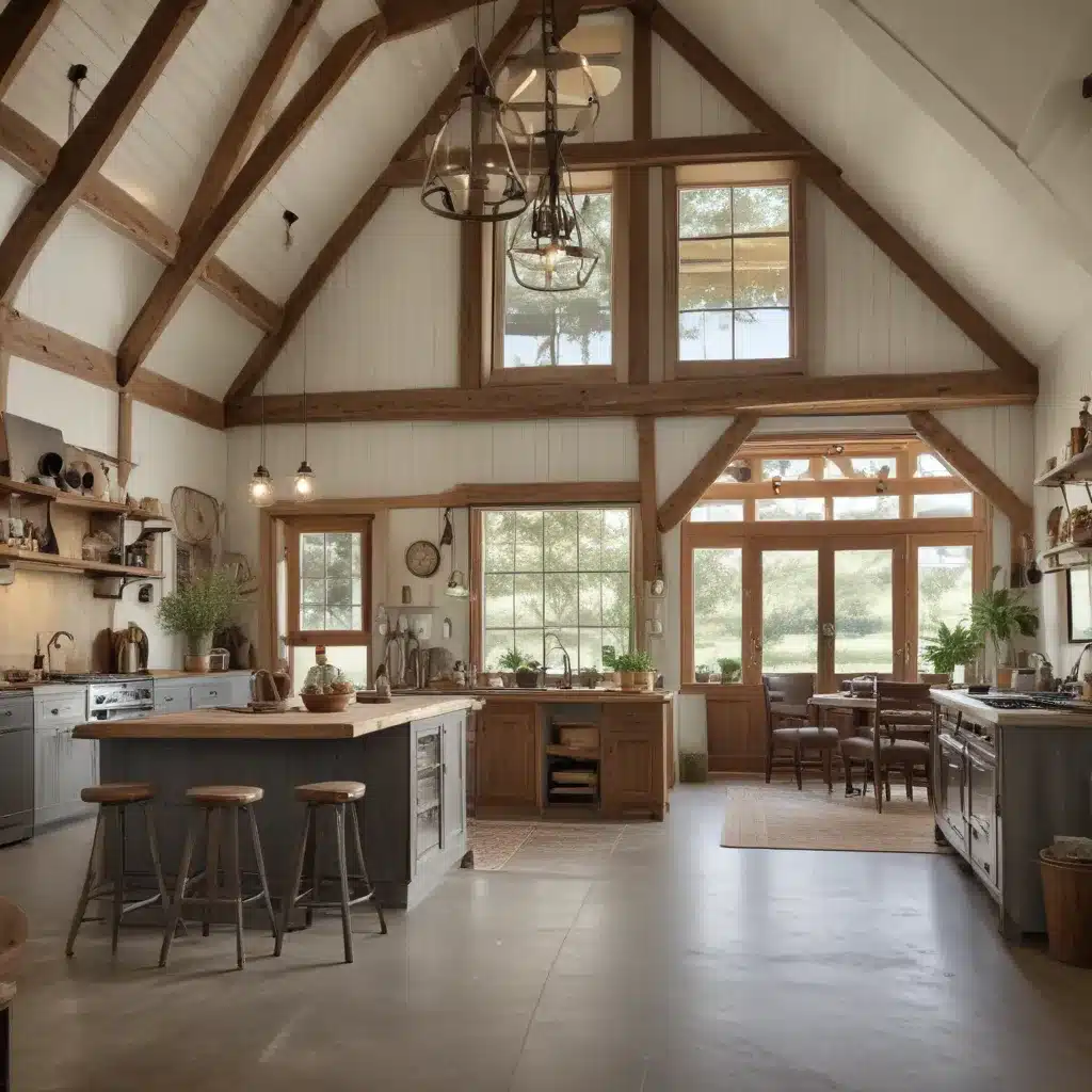 Vintage Barn Style With Modern Functionality And Convenience