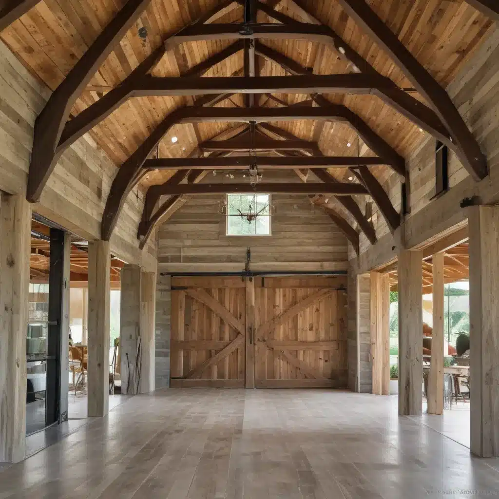 Weathered Wood and Modern Touches: The Beauty of Barn Transformations
